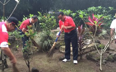Gebrak Gotong Royong, Tasdi Perintahkan Camat dan Kades Galakan Jum’at Bersih