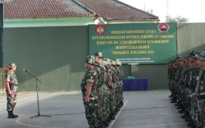 JELANG PEMBUKAAN TMMD KE 101, PASIOPS AJAK PERSONIL PASUKAN BERPERAN AKTIF