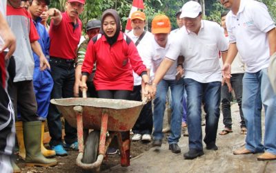 Plt Bupati Apresiasi Bantuan CSR BNI 46 Untuk Desa Cendana Kutasari