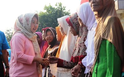 Tilik Desa Nangkod, Plt. Bupati Kunjungi Posyandu Lansia Karangwringin.