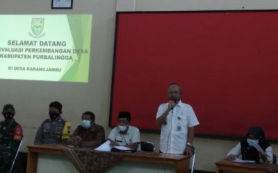 Pelaksanaan Evaluasi Perkembangan Desa di Kab. Purbalingga