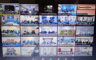 Sosialisasi Hasil Rakernas IX PKK Tahun 2021