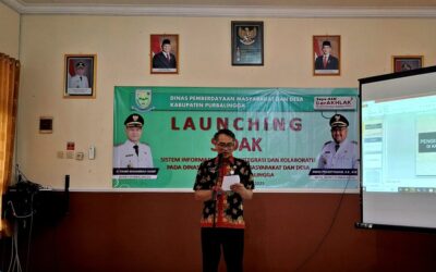 Dinpermasdes Purbalingga Luncurkan ” SIDAK “, Sistem Inovatif Tata Kelola Data Terintegrasi dan Kolaboratif