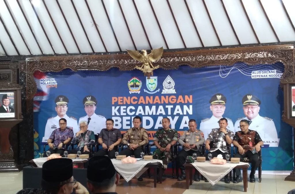 PEMERINTAH KABUPATEN PURBALINGGA MENDUKUNG PENUH PROGRAM “KECAMATAN BERDAYA” PROVINSI JAWA TENGAH
